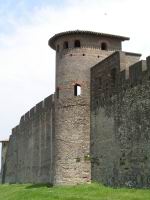 Carcassonne - 24 - Tour de la Marquiere (tour romaine) (du cote de la Porte de Rodez) (3)